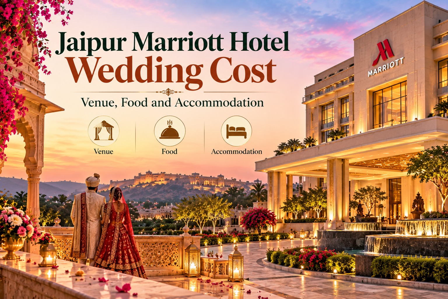 Jaipur Marriott Hotel Wedding Cost: Venue, Food and Accommodation